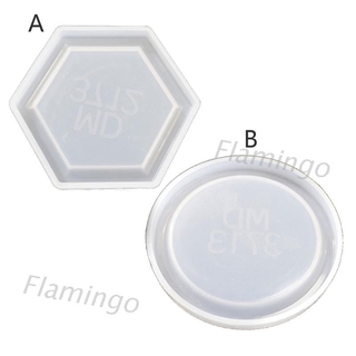 Flgo ถาดแม่พิมพ์ซิลิโคนเรซิ่นทรงหกเหลี่ยมสําหรับทําเครื่องประดับ
