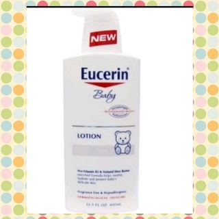 แท้ 100% ค่าส่งถูก Eucerin Baby Lotion Fragrance Free 400 ml exp 7/2025