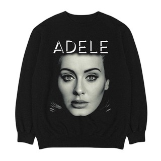 Adele - หัวหน้า | เพลง CREWNECK | เสื้อกันหนาว BAND | Unisex | เพลงเมอร์ช | Pop ทันสมัย