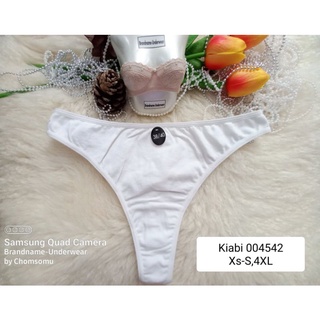 Kiabi Size 2XL,3XL,4XL ชุดชั้นใน/กางเกงใน ทรงจีสตริง G-string 004542