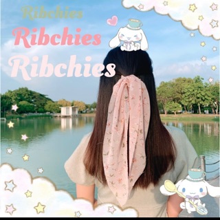 🎀 ผ้าผูกผมสามเหลี่ยม Ribchies 🍩🎀