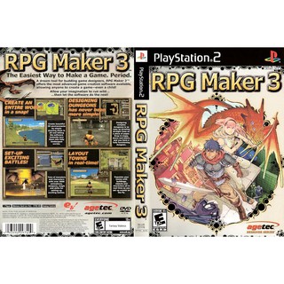 RPG MAKER 3 [PS2 US : DVD5 1 Disc]