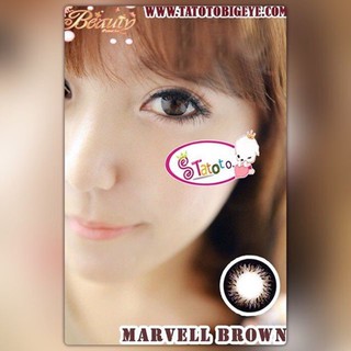 Marvell Brown TATOTO Contact Lenses คอนแทคเลนส์ #1