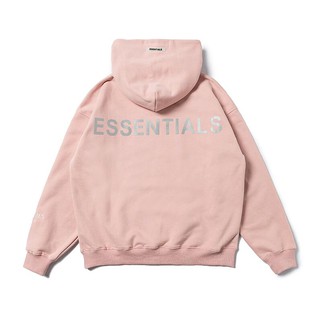 ESSENTIALS เสื้อยืดแขนยาว 3M สะท้อนแสงแบบผ้าฝ้าย