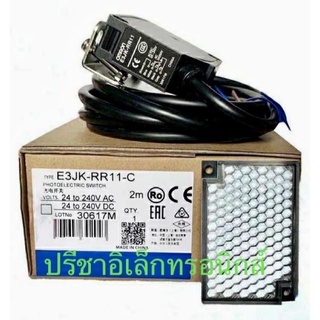 ใหม่ OMRON Photoelectric SWITCH SENSOR E3JK-DR11-C/E3JK-DR12-C/E3JK-RR11-C/E3JK-RR12-C/E3JK-TR11-C/E3JK-TR12-C