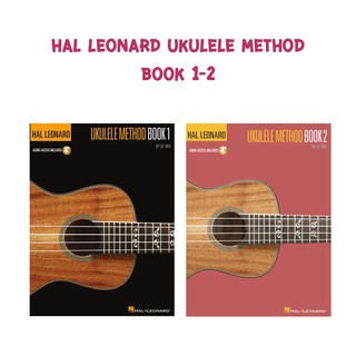 หนังสือเรียนอูคูเลเล่ Hal Leonard Ukulele Method เล่ม 1-2