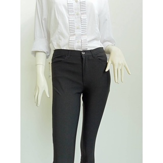 Stephanie Pants กางเกงสีดำขายาว /  เหนือตาตุ่ม /  (OWP29BL)