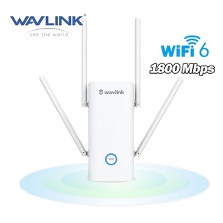 Wavlink AX1800 ตัวขยายสัญญาณอินเตอร์เน็ต WiFi 6 ตาข่าย ไร้สาย ดูอัลแบนด์ และรีพีตเตอร์ ความเร็วสูงสุด 1.8Gbps โหมด AP