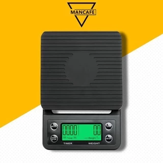Coffee Scale เครื่องชั่งกาแฟ เครื่องชั่งดิจิตอล 3kg/0.1g[MANCAFE]