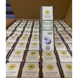 เซรั่มน้ำมันมะพร้าว พิณนารา pinnara สินค้าพร้อมจัดส่ง ขนาด 85 ml