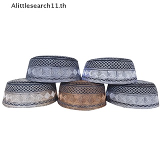 【Alittlesearch11】หมวกมุสลิม ผ้าฝ้าย ปักลายซาอุดิอาระเบีย อิสลาม สําหรับผู้ชาย