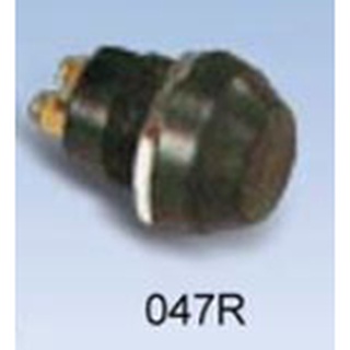 อุปกรณ์เรือ - [TMC-047-R] - PUSH BUTTON SWITCH W/ RUBBER PROTERTOR - ปุ่มสวิทซ์แตรดำ