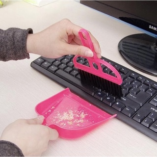 MINI BROOM SET MULTIPURPOSE MINI BROOM DUSTPAN SET รถ DUST BROOM คีย์บอร์ด HOME FURNITURE