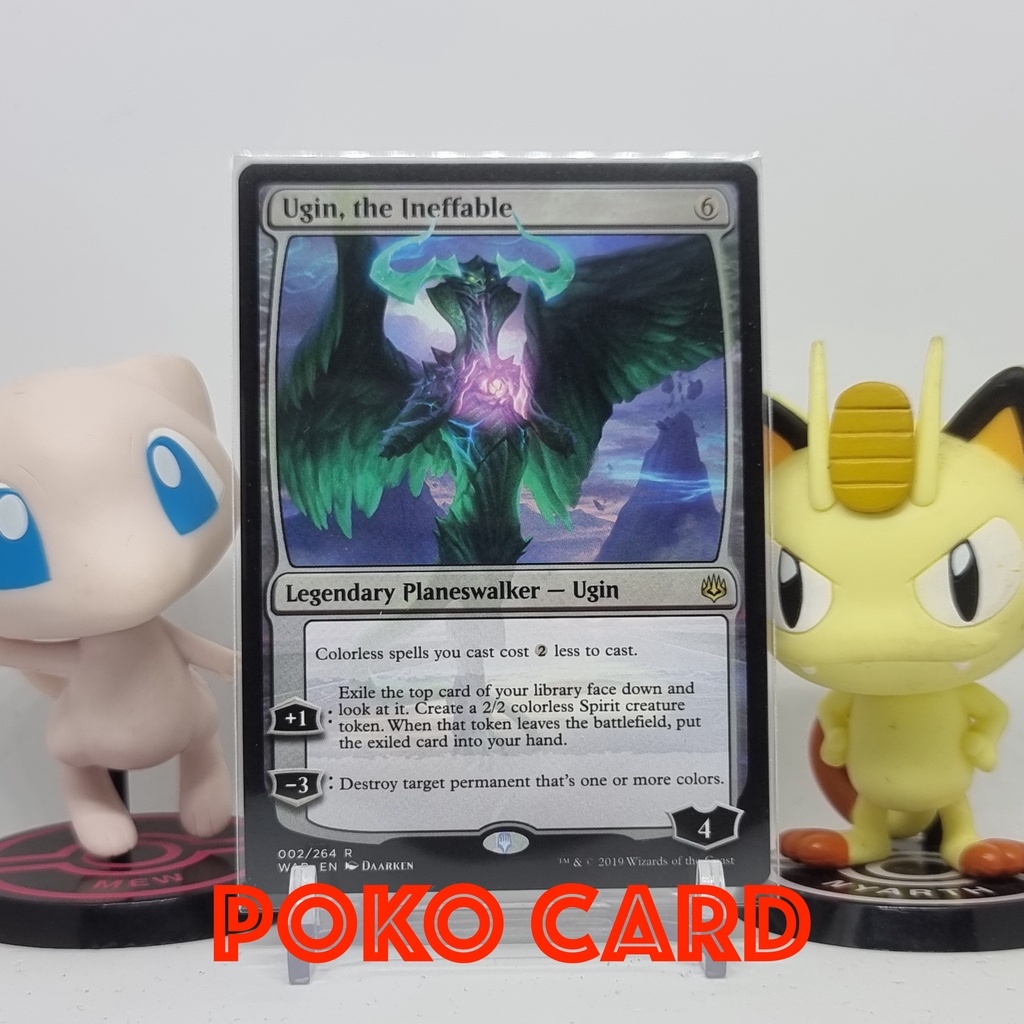 Ugin, the Ineffable การ์ด Magic The Gathering ของแท้ จากชุด War of the Spark