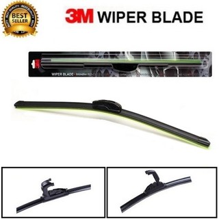 3M ใบปัดน้ำฝนรถยนต์ ก้านซิลิโคน Wiper Blade Flameless (ราคา/ต่อชิ้น)