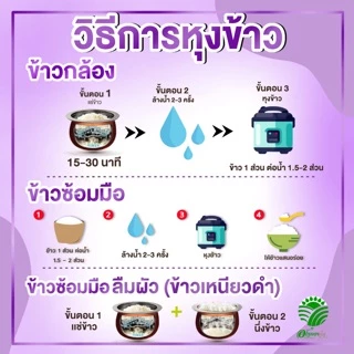 *ค่าส่งถูกที่สุด*ข้าวกล้องสันป่าตอง ปลอดสาร 1 กก.