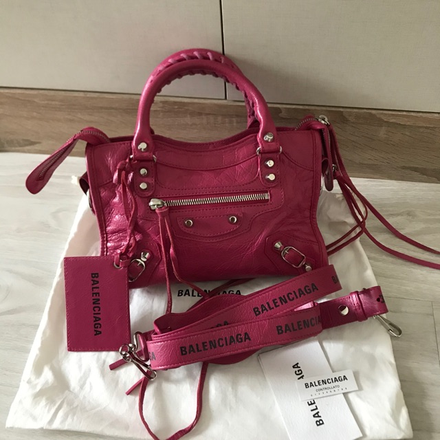 Balenciaga mini city logo 19