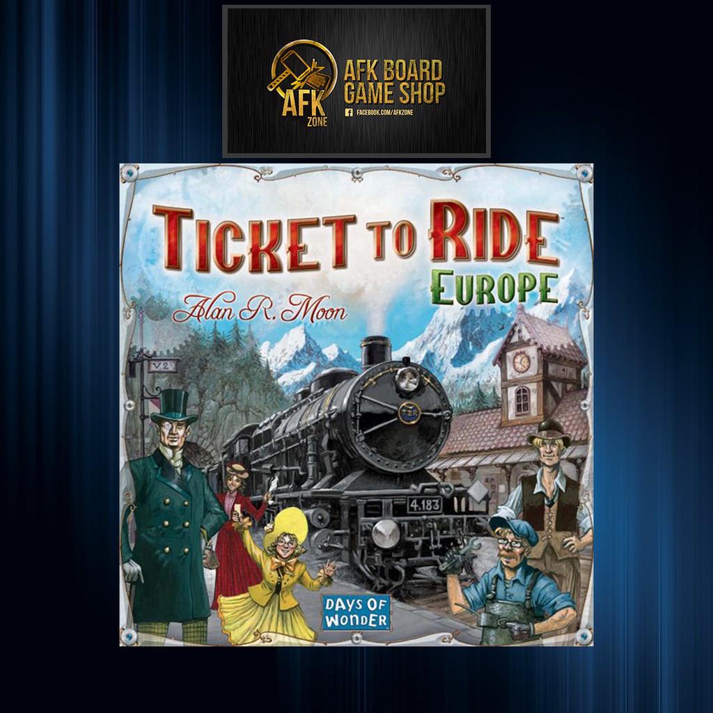 Ticket to Ride Europe ENG Edition - Board Game - บอร์ดเกม
