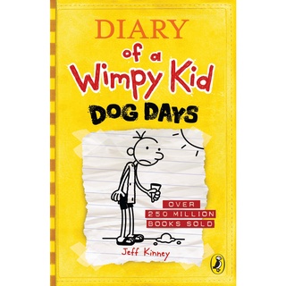 Dog Days (Diary of a Wimpy Kid) -- Paperback &lt;Book 4&gt; English book ใหม่ส่งด่วน