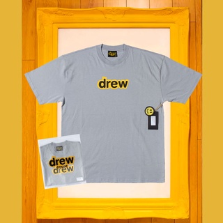 Drew HOUSE เสื้อยืดแขนสั้น ผ้าฝ้าย พิมพ์ลายตัวอักษรหน้ายิ้ม สไตล์อเมริกัน สตรีท สําหรับผู้ชาย และผู้หญิงS-5XL