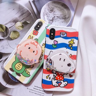 🪅เคส+popupตู้น้ำไหลได้ snoopy&amp;charlie🪅