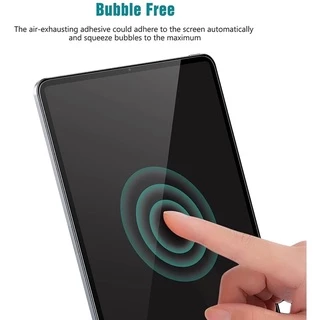 ฟิล์มกระจก สำหรับipad Gen102022 สำหรับipad 9.7 10.2 gen7/gen910.5, air 1 2 3/12.9 ฟิล์ม กันรอย ขอบโค้ง ไม่ดันเคส、air6