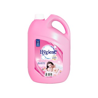 Hygiene น้ำยาปรับผ้านุ่ม 3500 ml. สีชมพู