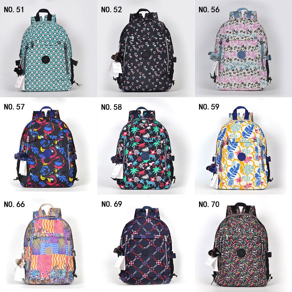 Kipling New student bag casual nylon backpack-K502 GUZA