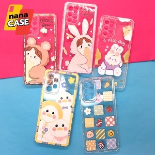 เคสซัมซุง/Samsung A13 A23 A33(5G) A53(5G) A73(5G)  เคสมือถือซิลิโคน TPU นิ่มใสกันเลนส์กล้อง มุมตัด ลายน่ารัก