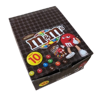 ช็อคโกแลต m &amp; m เอ็ม แอน เอ็ม ขนาด 14.5 กรัม 20 ซอง ขนมแบบซอง