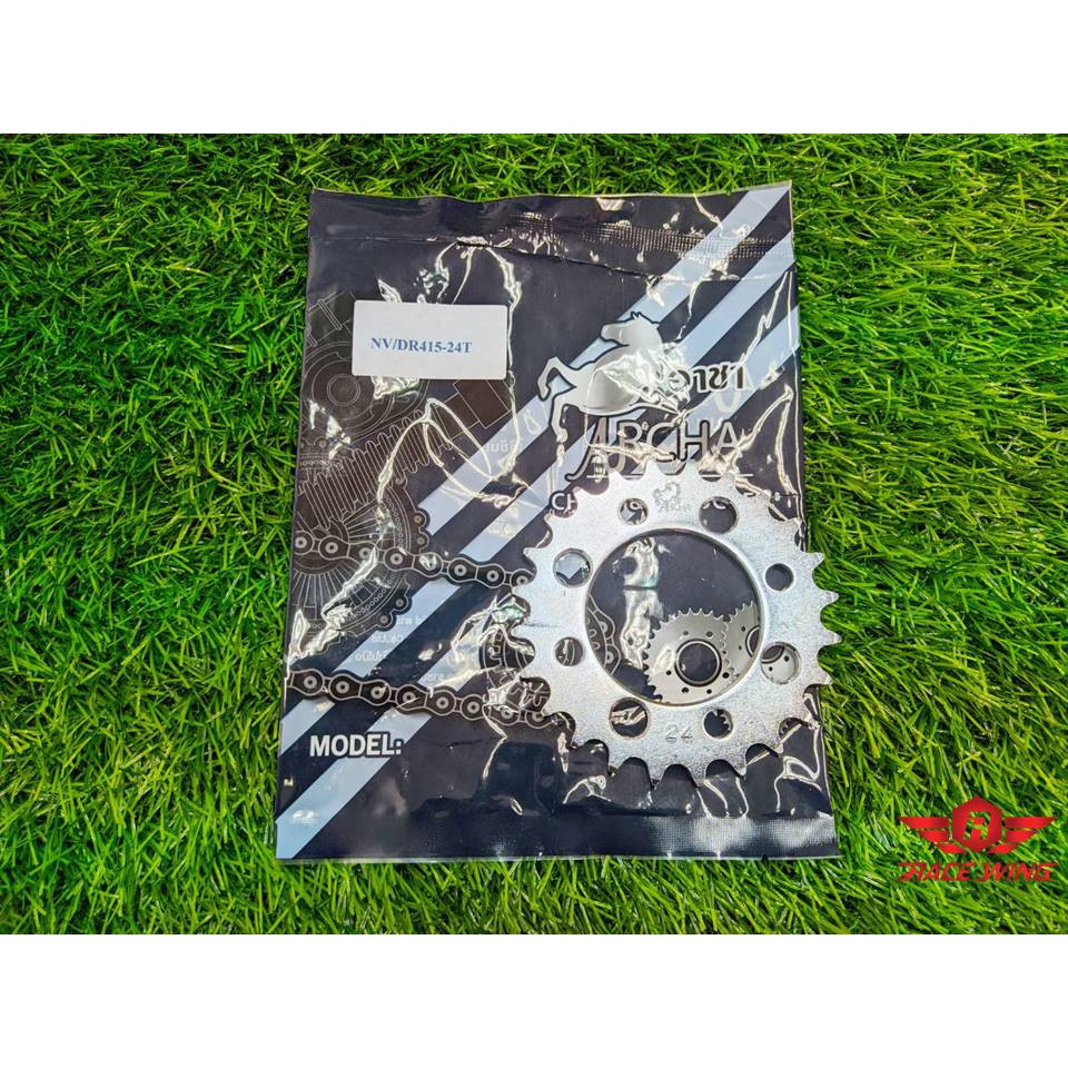 สเตอร์หลังชุบซิงค์ 415 มีทุกรุ่น สเตอร์หลังแต่ง อาชา สเตอร์หลัง มอเตอร์ไซค์