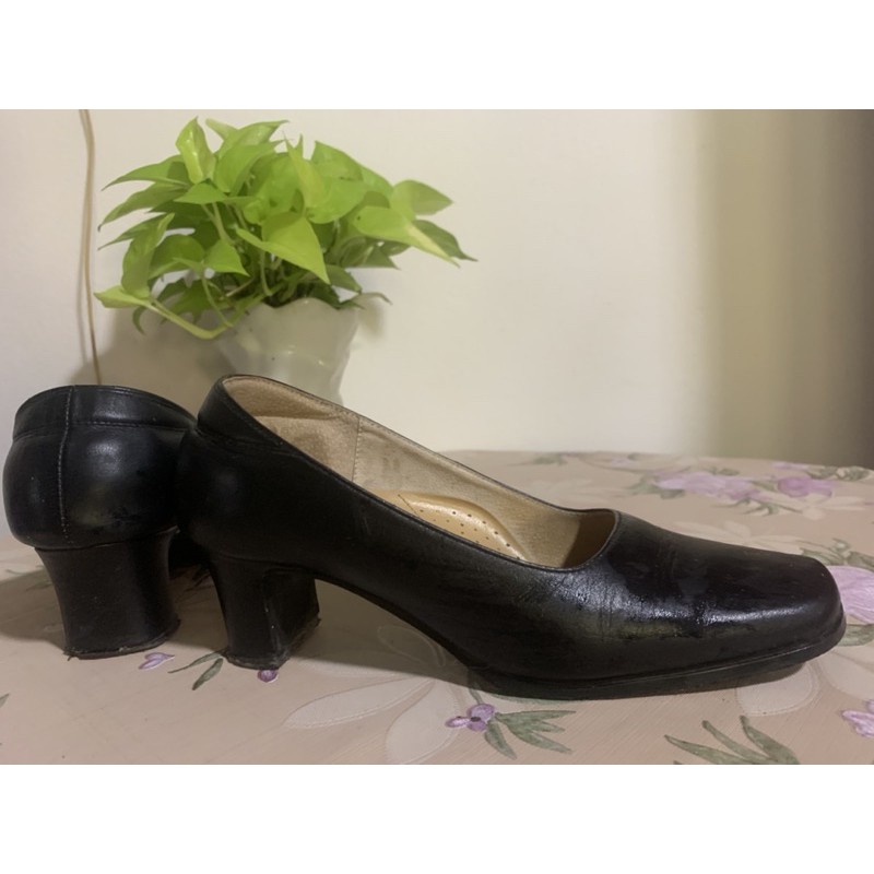 รองเท้า senso มือสอง สีดำ หนังแท้ ไซส์ 5 ครึ่ง/37