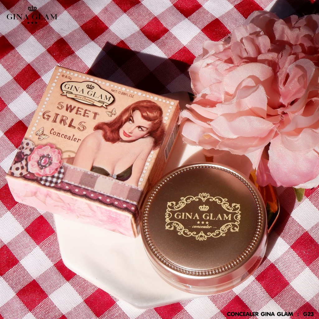 (ถูก/แท้)🔥G23 Gina Glam Concealer จีน่า เกลม คอนซิลเลอร์