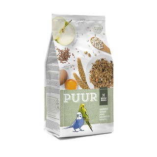 PUUR Budgie (750g.) อาหารนกหงษ์หยก ธัญพืช ผลไม้รวม มากกว่า 31ชนิด สารอาหารครบถ้วน บำรุงขนและช่วยระบบย่อย