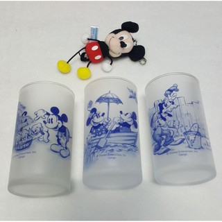 ชุดแก้วฝ้า mickey disney sango แท้