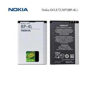 แบตเตอรี่ Nokia E63,E72,N97(BP-4L)