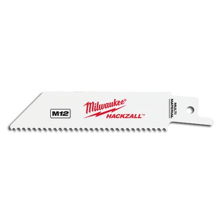 ใบเลื่อยชักHackzall ตัดวัสดุเอนกประสงค์Milwaukee Multi Material Blade ขนาด 4 นิ้ว รหัส49-00-5410