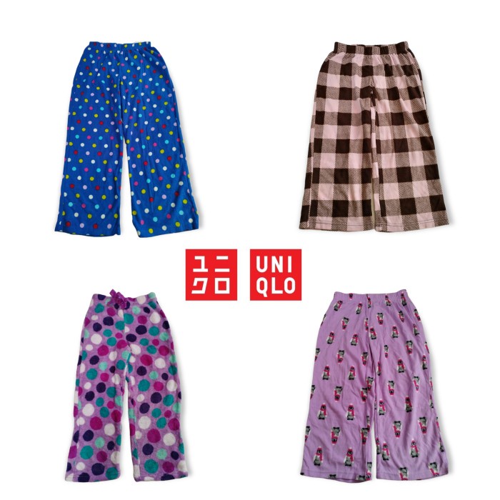 กางเกงขายาวเด็กผู้หญิงแบรนด์ Uniqlo - XS