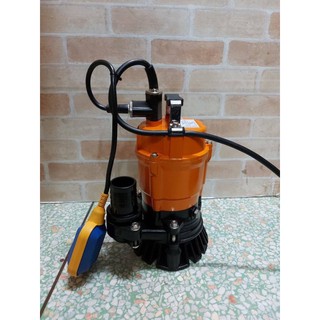 PIONEER PM400AUTO ปั๊มแช่(SUBMERSIBLE PUMP) ตัวปั๊มเป็นเหล็กหล่อที่มีคุณภาพดี ไม่เป็นสนิม