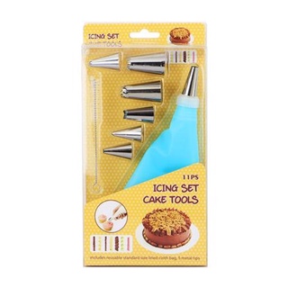 ชุดแต่งหน้าเค้ก PENGUIN KSA22 แพ็ก 11 ชิ้น Icing Set Cake Tools