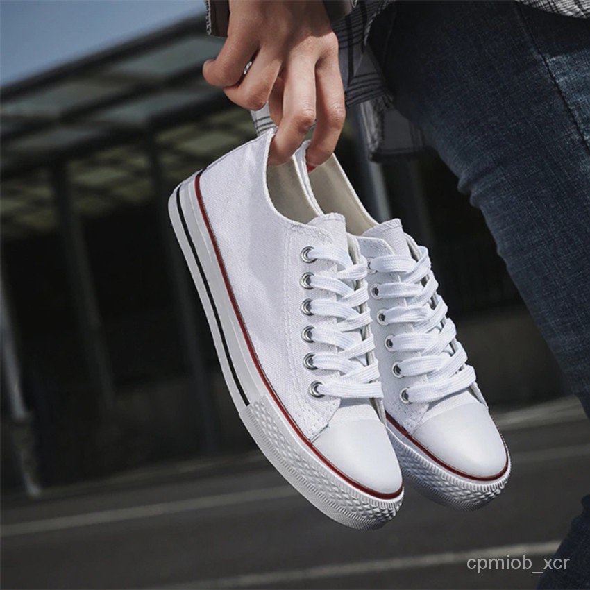 รองเท้า​ผ้าใบ​ทรงConverse รองเท้าผ้าใบ No.A001 XU2q