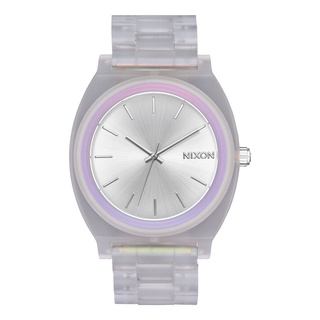 Nixon Time Teller Acetate NXA3273250-00 นาฬิกาผู้หญิง สีขาวใส