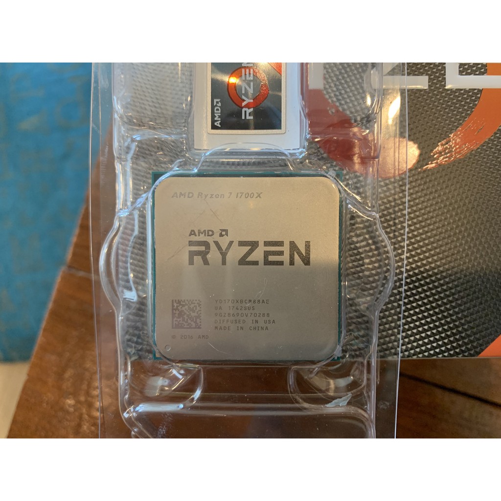 CPU AMD AM4 RYZEN 7 1700X มือสอง