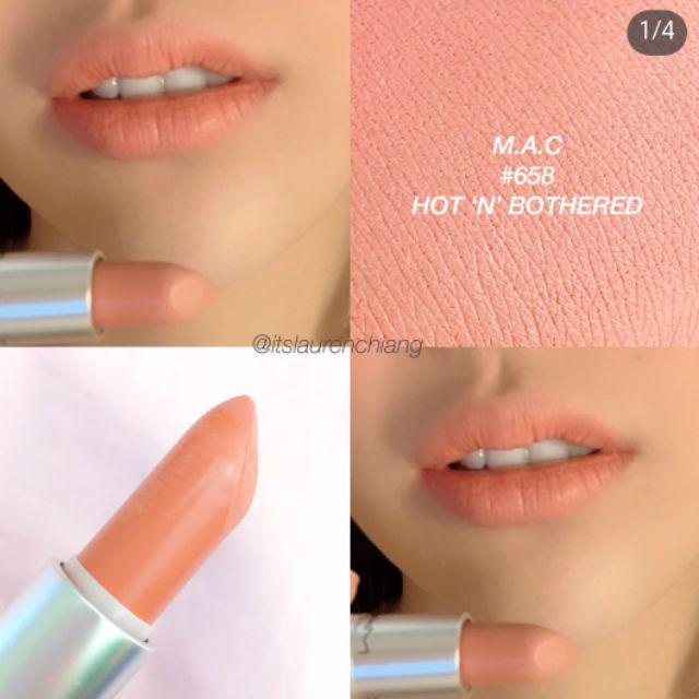 mac hot n bothered swatch