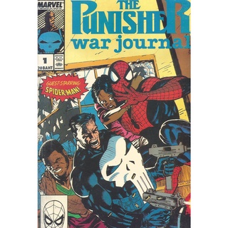 หนังสือการ์ตูน THE PUNISHER WAR JOURNAL เดอะ พันนิชเชอร์ เล่มเล็ก ภาพขาว-ดำ (แอ็ดว๊านซ์ มาร์เวล คอมิคส์)