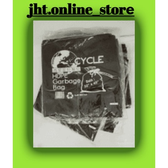 Go Cycle ถุงขยะ HDPE (สีดํา)