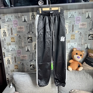 Amiri Logo Printed Sweat pants &amp; M.A. embroidered logo track pants (ไซส์ M,L พร้อมส่ง)