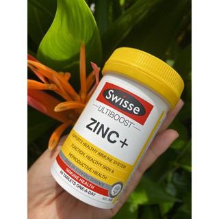 ของแท้ พร้อมส่ง!! Swisse Ultiboost Zinc+ 60 Tablets เพิ่มคุณภาพสเปิร์ม เพิ่มภูมิคุ้มกัน