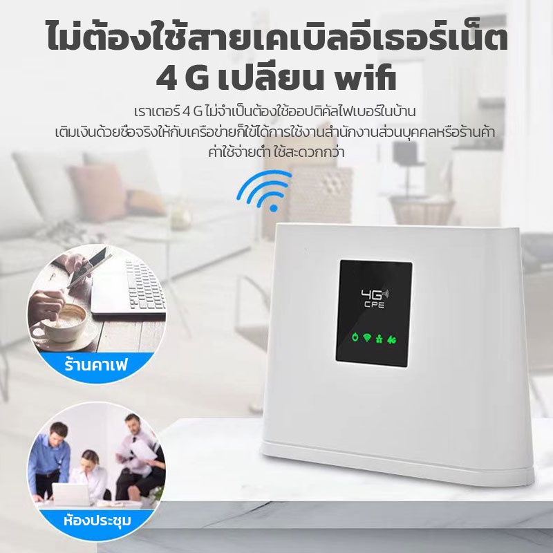 เราเตอร์ WIFI ใส่ซิม AIS 4G router ใส่ซิม True เราเตอร์ใส่ซิม เราเตอร์ ...