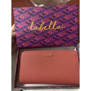 กระเป๋าสตางค์ใบยาว CLASSIC WALLET ยี่ห้อ Labella – ROSE ของใหม่